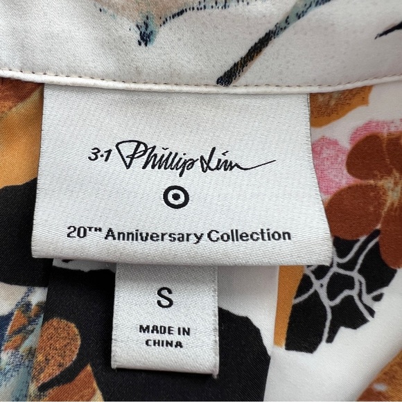 3.1 Philip Lim for Target Long Sleeved Asian Tunic Blouse EUC - Picture 4 of 5